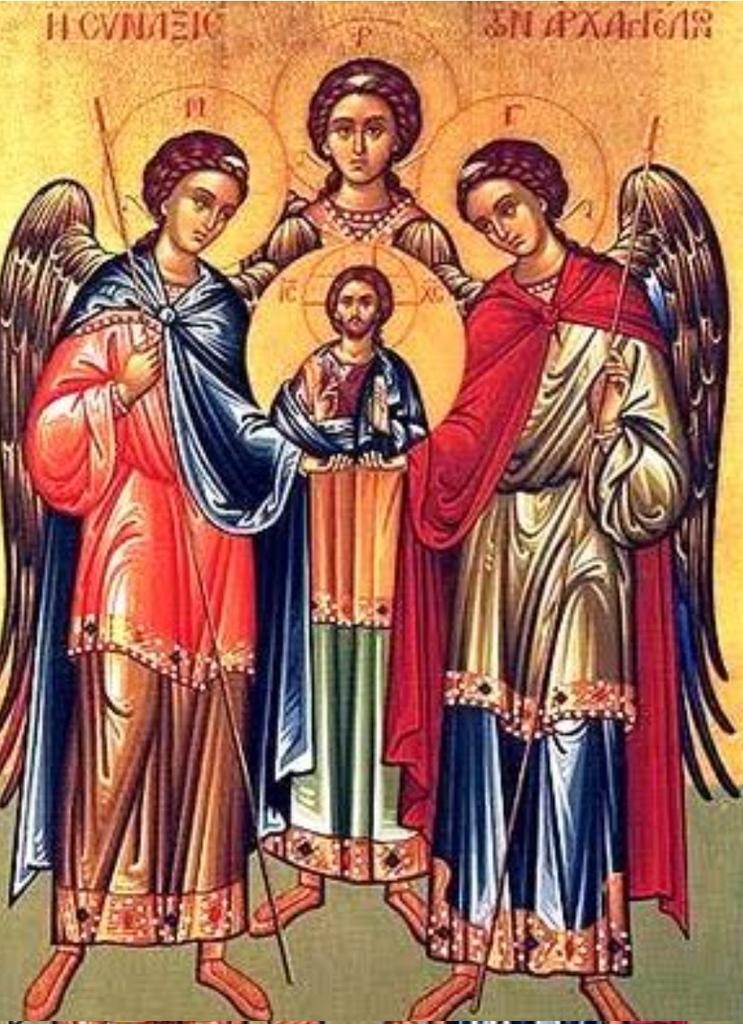 MorganilRamingo's tweet photo. San Michele Gabriele e Raffaele Arcangeli pregate per tutti noi 🙏 https://t.co/wvHAcnPwl5