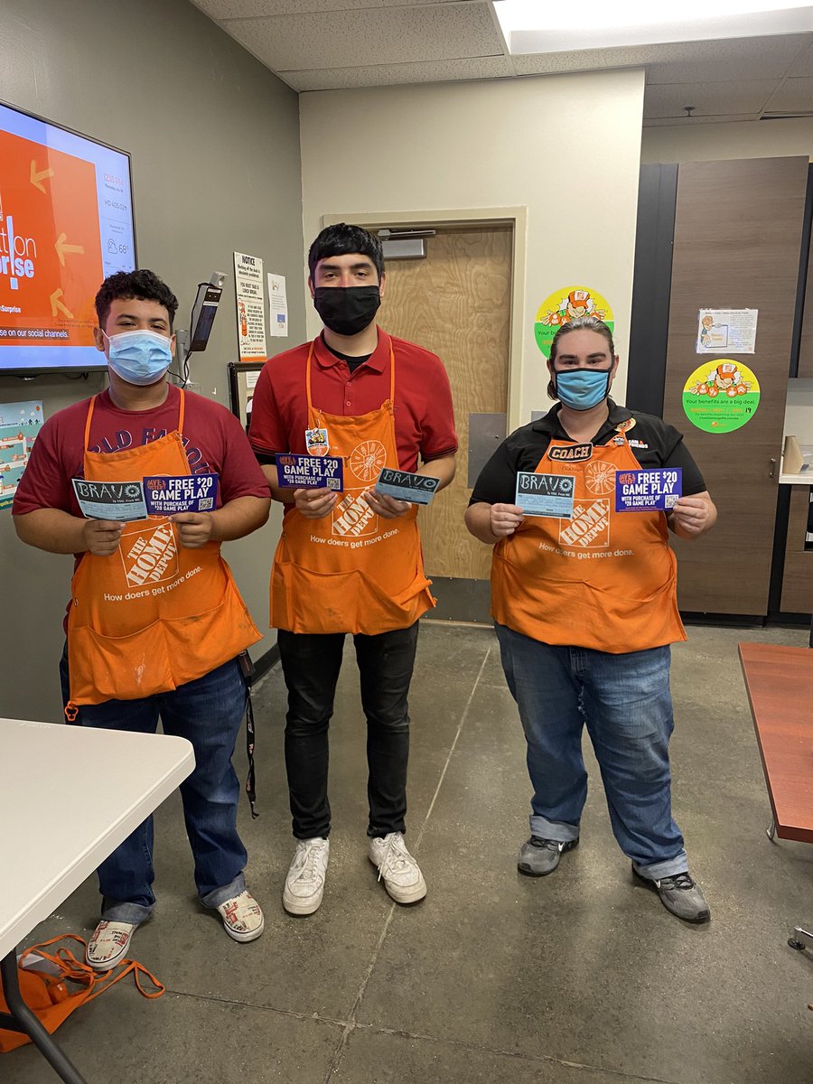 BRAVO Juan, Cesar and Dianne for doing such a great job in deliveries and having a whole store mentality! I appreciate you guys! 🎉 <a href="/Pearland6543HD/">PEARLAND HOME DEPOT 6543</a> <a href="/THDKevinL/">Kevin Lu</a> <a href="/dontamcam/">Tammy Campbell</a> <a href="/bliczwek/">Brian Liczwek</a>