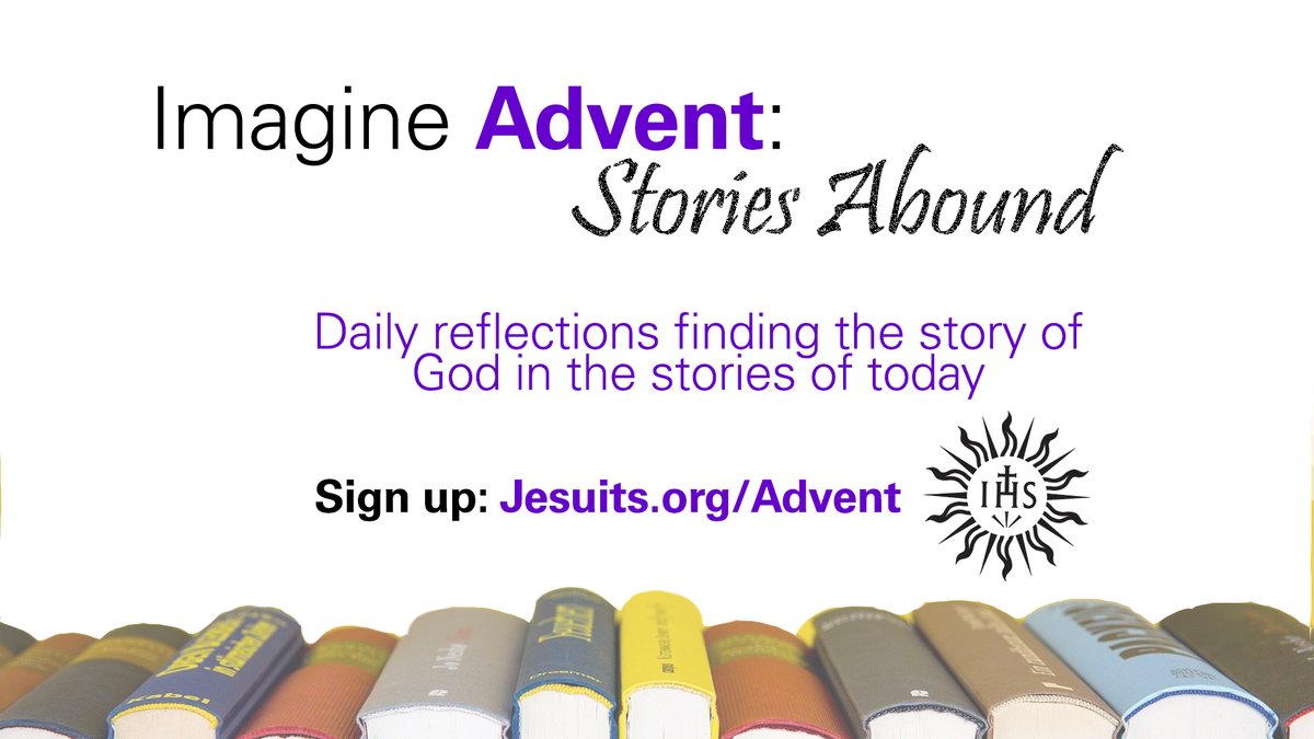 jesuitnews's tweet photo. Join our #Advent storytelling pilgrimage! Each day of Advent, receive an email reflection from members of the Ignatian family inviting us to find God in stories, film, art and more!
โก๏ธSign up: https://t.co/9BXIEEx2YI https://t.co/JItpQh1wY4