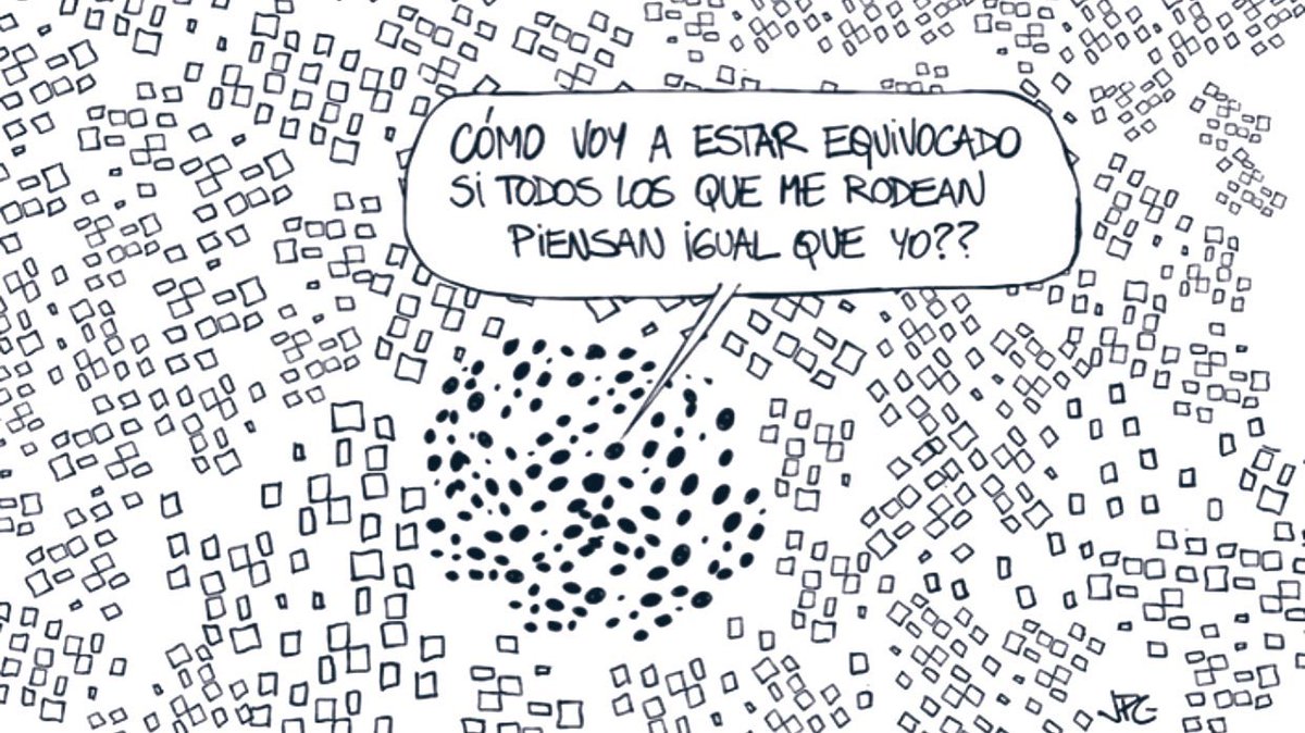 Ivanna_Torrico's tweet photo. Si, yo sé, las redes sociales nos encierran en nuestra cámara de eco que al mismo tiempo tiene un efecto placebo y es lindo pensar que siempre tenemos la razón y que nos la den siempre es adictivo, pero muchas veces no es real. https://t.co/UNBx9Eujw9
