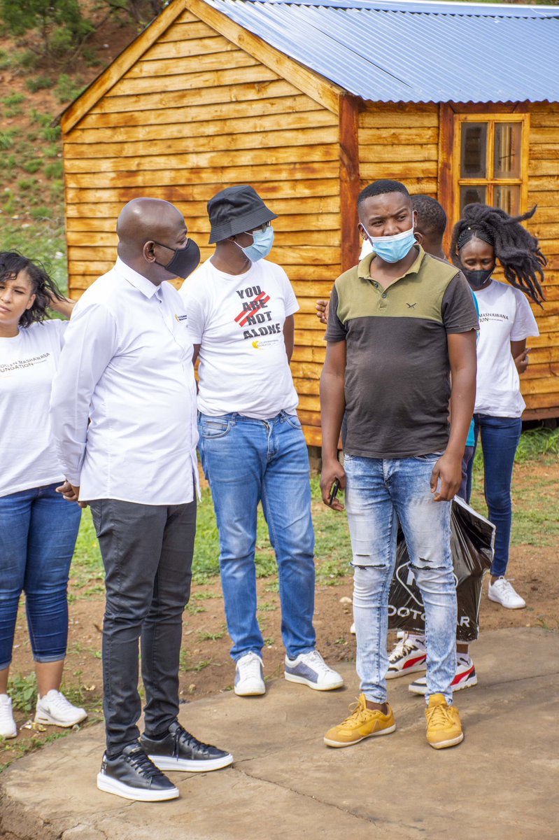 collenmashawane's tweet photo. I spent the afternoon with @tankiso_matanka who feeds over 200 kids daily with no funding. They also run a Day Care Centre for kids with no parents &amp; those who can’t afford to pay ECDC. They have 10 dedicated volunteers who also do not get paid. I am inspired 🙏🏽 https://t.co/IkF6byOWn8