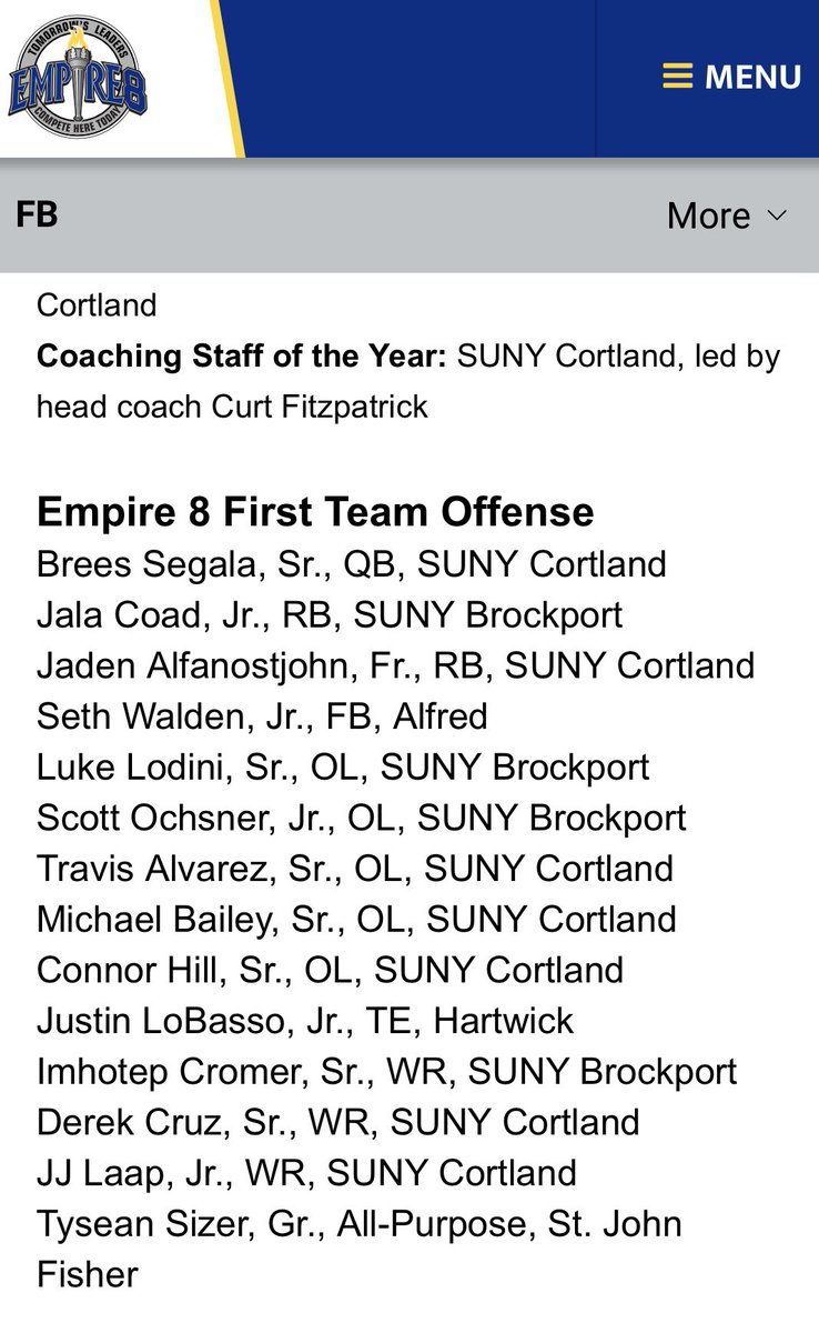 Coach_Blount's tweet photo. He Had 2 TD’s in Cortaca, &amp; is in the National Playoffs. Again producing in November. 

It NEVER was about him, but deservingly, this post is. Love ya brother, keep making us proud.  Keep doing it the right way! 

@Derek_Cruz23 
MR. November

#DevelopedHere
#WeNotMe
#TheNation https://t.co/iiW4PlP9mR