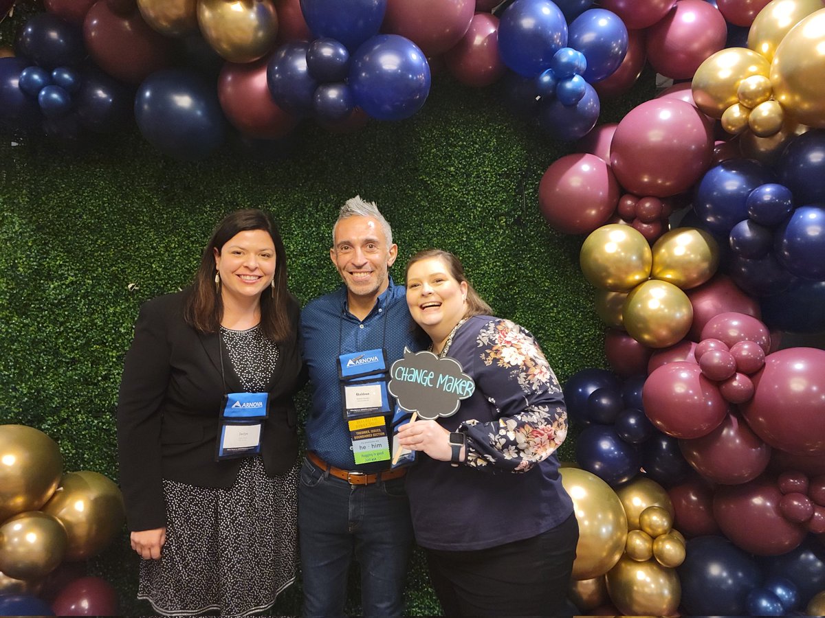 SarahLPettijohn's tweet photo. When @AU_SPA and @UNCCMPA collide, it must be #ARNOVA21. Here's to #ARNOVA50th with @JaclynPiatak &amp; @abouassi but missing @VickyWilkins1!!! https://t.co/fTXvRIr6zr