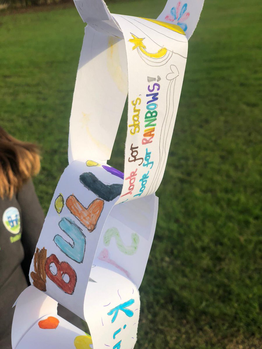 CastleHill_Ips's tweet photo. The whole school came together to link every child into our positive messages and anti-bullying paperchain. Such a powerful message, now beautifully displayed in school #nurture #AntiBullyingWeek @ASSETEdu https://t.co/JsbZHl8e0L