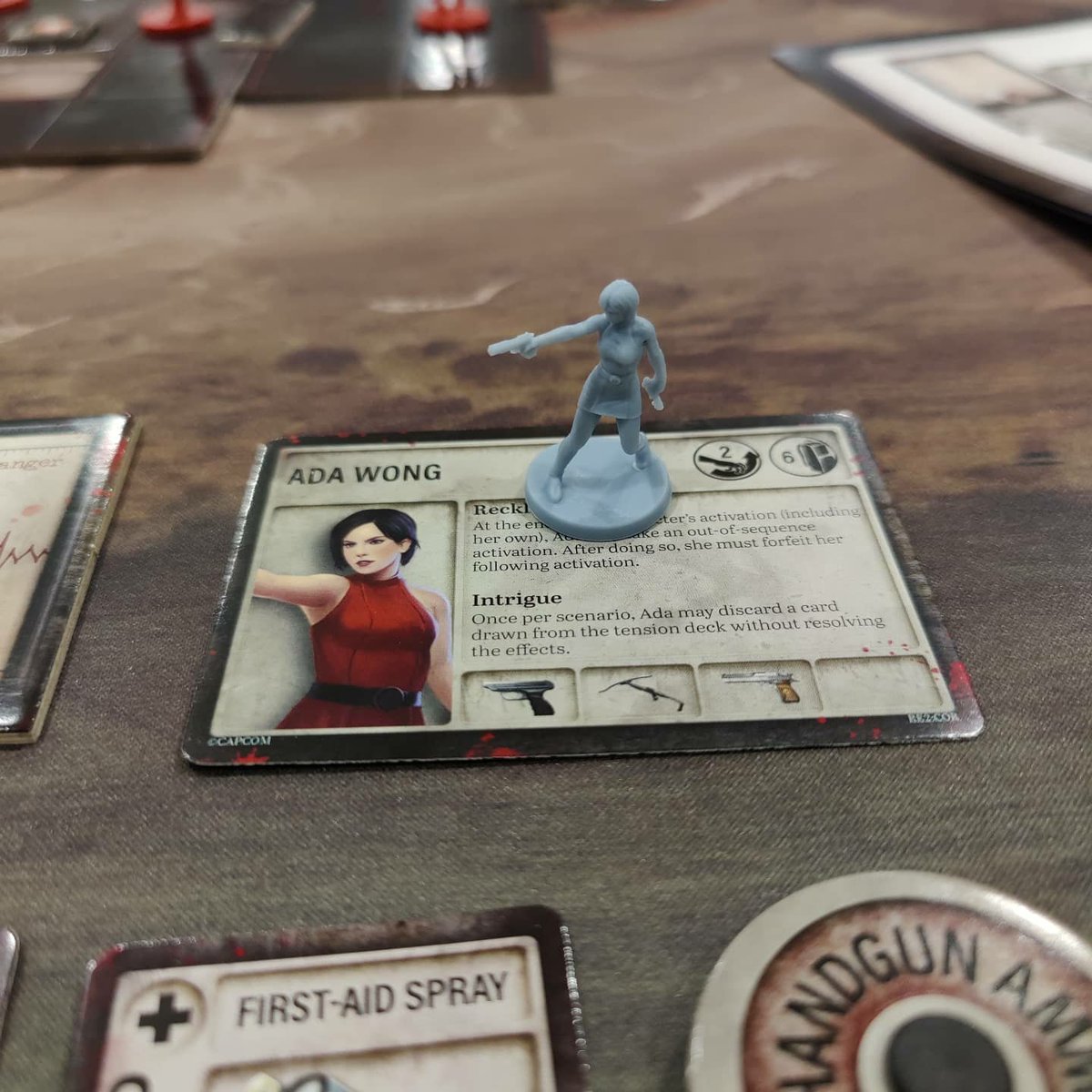 Youseftron's tweet photo. Resident Evil 2 : The Board Game
#ResidentEvil2TheBoardGame
#ResidentEvil2
#ResidentEvil
#Resi2
#Capcom
#StealforgedGames
#CalireRedfield
#LeonKennedy
#AdaWong https://t.co/IpSkkU0VDq