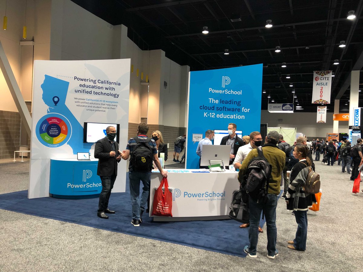 A fun day for educators at #CITE2021! Visit the PowerSchool team at booth 101 today to learn all about how PowerSchool is supporting California education with unified technology. #MovingEduForward