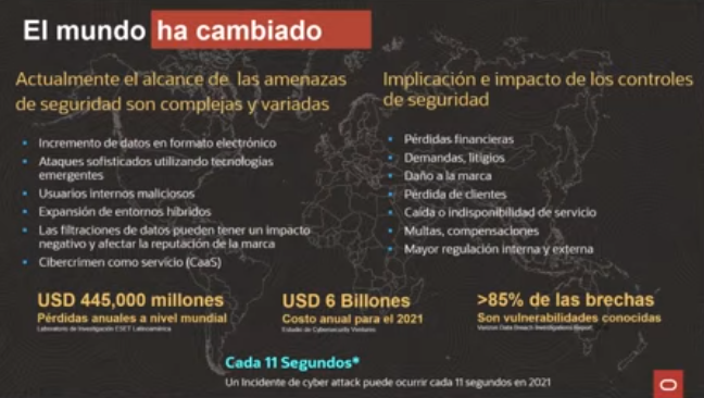 iebschool's tweet photo. 🔵 Según @lorenn_bravo, "hace dos años teníamos un ataque cada 40 segundos, pero hoy lo tenemos cada 11" ⏬ #CSDay21 https://t.co/PJPS4waS7J