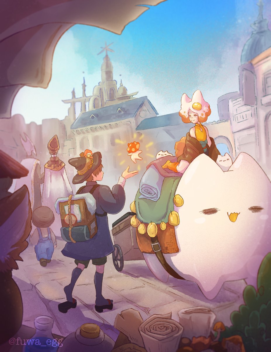 fuwa_egg's tweet photo. 🍄Hello, goodbye and hello🥚
today i graduate from university and it is bittersweet seeing my original world of Mosaic develop over these years, and I am thankful for everyone who supported me along the way. Onward! On a bokbok!
#swuiddles #ENVtuber https://t.co/QNJhNDjtQl