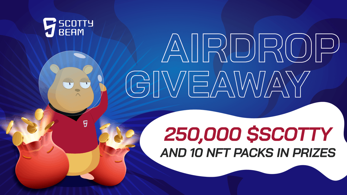 ScottyBeamIO's tweet photo. Hamsters are generous creatures, so I've got a lot of sweeties for you, cryptonians! For example, as the SCOTTY price is x5, the total prize of Gleam campaign is $50,000+ worth now! Join&amp;win!
👇👇👇
https://t.co/Ue2cNlw5iY https://t.co/Jf3HdmcCjq