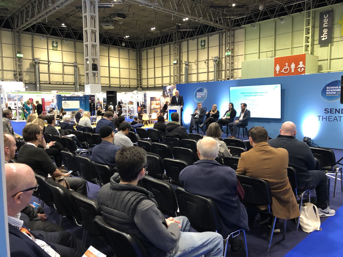 thinkBooker's tweet image. Digital transformation, efficiency and safeguarding. A few of the topics of conversation during a great day at the #EdTechsummit21 -  @SAA_Show @nec_birmingham