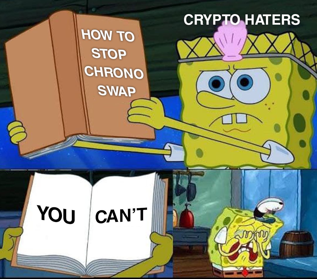 boomboomb01's tweet photo. @Chrono_swap My meme entry @Chrono_swap

$CNO #Cronos #DeFi #YieldFarming #CRO https://t.co/UsWlwpbWyl