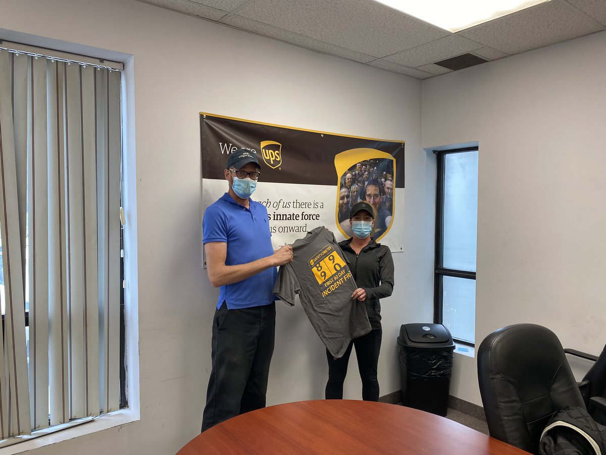vincep634's tweet photo. Today Angie in Kitchener received her 90 day safety t-shirt.. congrats Angie. @RollyPayne4 @ChspWest @Stephanie_Dex @PedroS75136337 https://t.co/i9sF6YVZA5