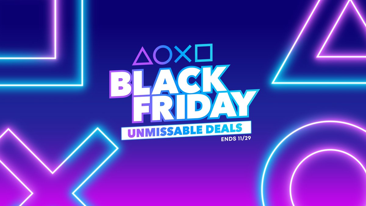 RT @PlayStation: Black Friday Deals start tomorrow - save on PS Store, PS Gear and more: https://t.co/zYqJVNuPpS https://t.co/4CbytpfzRS