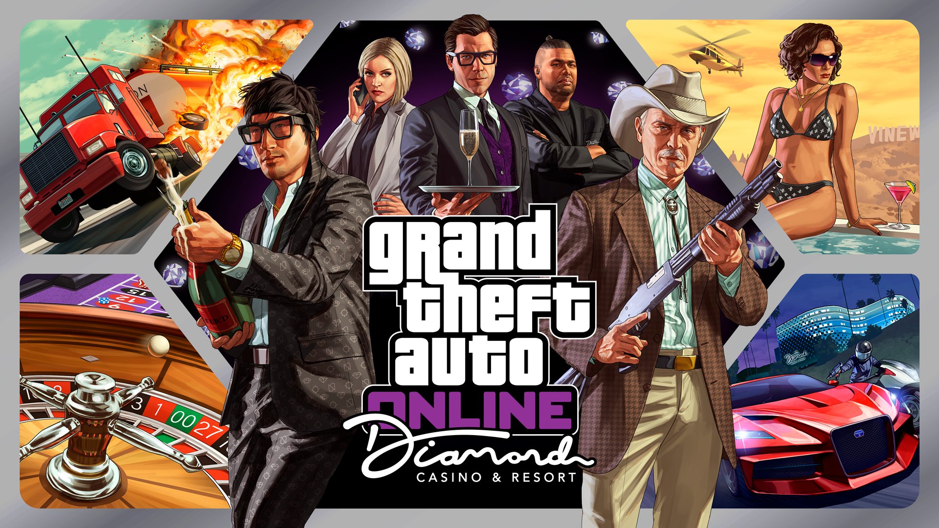 Rockstar Games on Twitter: "Double Down at The Diamond Casino & Resort ...