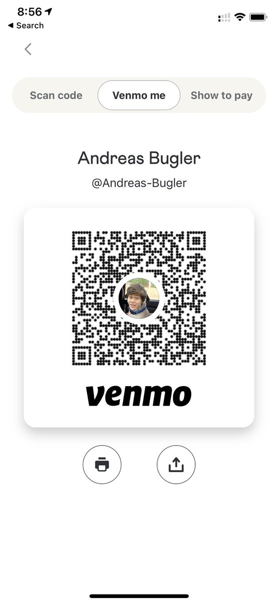 AndreasBugler's tweet photo. @Venmo @Jessyism https://t.co/Z9kTwFO5By