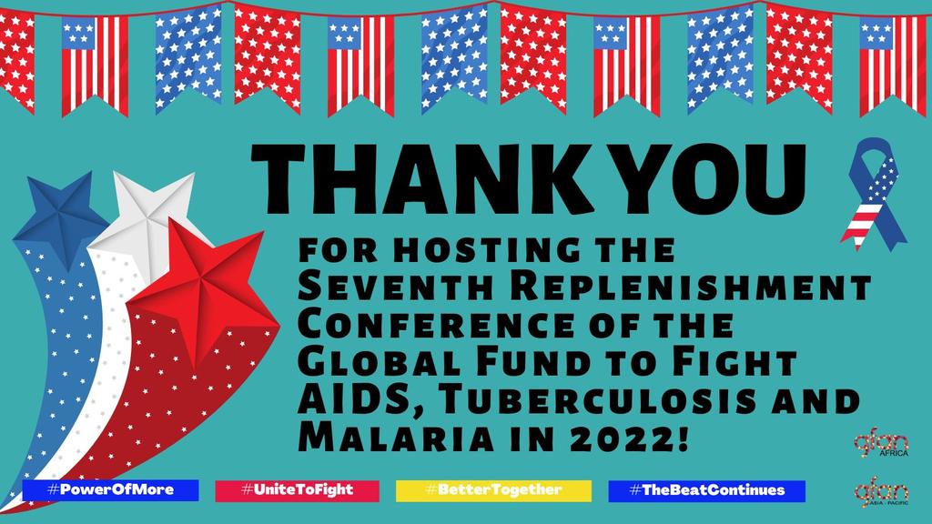 We 🙏🏼 @POTUS @VP 🇺🇸 as largest donor to @GlobalFund & has contributed over $19b to fight #HIV #TB #Malaria and build RSSH since 2004. $3.5b to save lives & contain #COVID19 in LMICs. #PowerofMore #BetterTogether #TheBeatContinues #UniteToFight