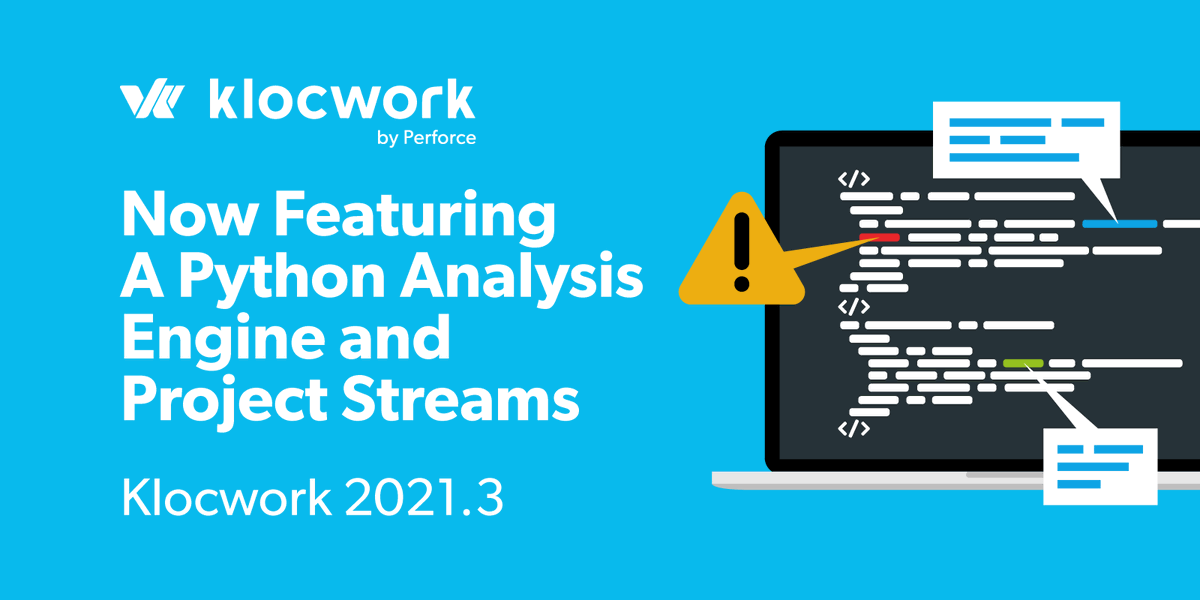 KlocworkSAST's tweet photo. Klocwork — one of the most accurate and trusted #StaticAnalysis and #SAST tools — now features Project Streams and a Python analysis engine. Learn more. https://t.co/zoEoYVl2sz https://t.co/PR0APQzbP0