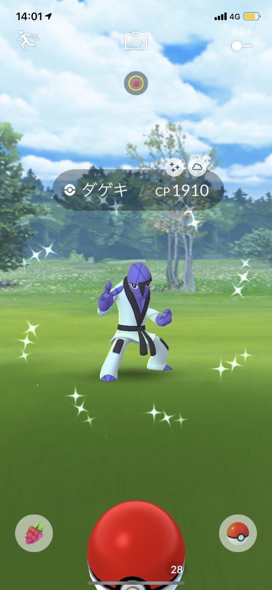 Pahusama's tweet photo. 今日も今日とてごっつぁんです！　#ポケモンgo  #ポケモンgo色違い https://t.co/u8LEqbWKxZ