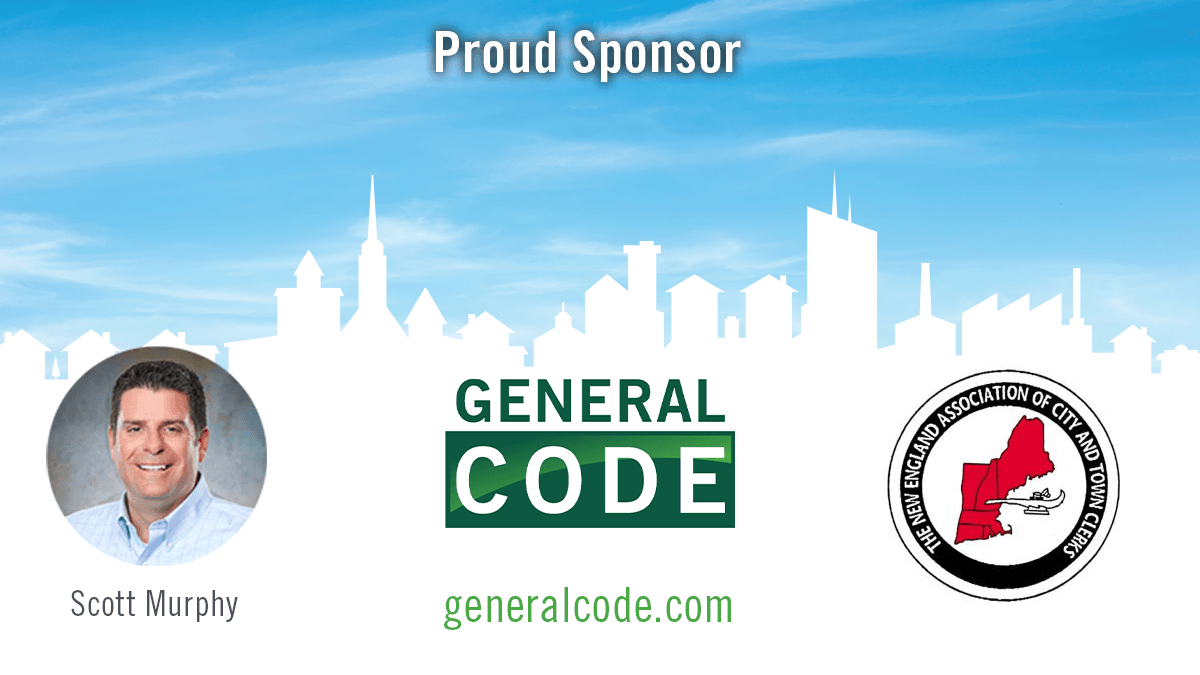 generalcode's tweet photo. Scott's at the New England Association of City & Town Clerks conference. Learn how General Code is continuing to develop innovative services that are helping build vibrant, resilient communities. #ProudSponsor #NEACTC #codification #visualzoning™
https://t.co/aOVgVcaCw4 https://t.co/PHCYSzdCT2