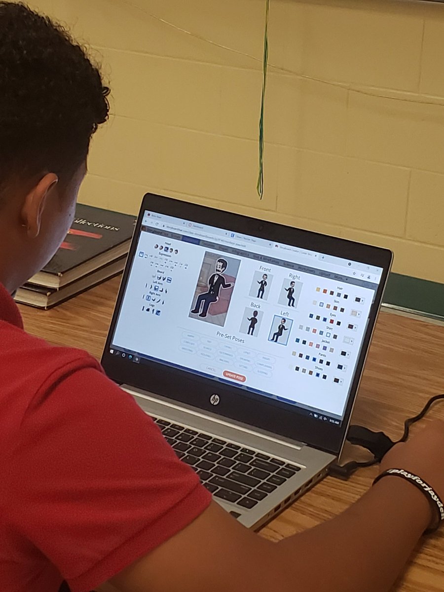 CmsReyes's tweet photo. @CorkscrewMiddle Eighth graders getting their graphic designer's caps on❣ Recreating The Monkey's Paw story🧟♂️ #collegeand careerreadiness #owningtheirlearning https://t.co/FxFUn9suaH