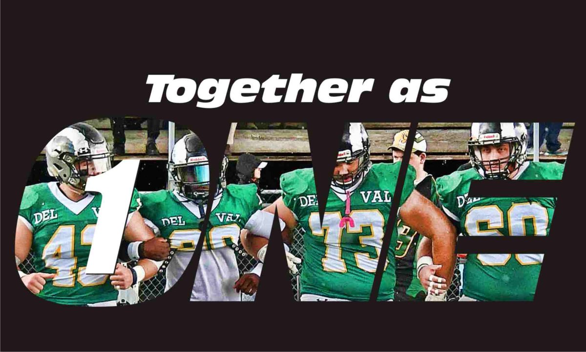 DVUfootball's tweet photo. DelVal Week! #SACRIFICE #ForTheRoom #SlideFor11 #WinFor7 https://t.co/l93CT9AHJr
