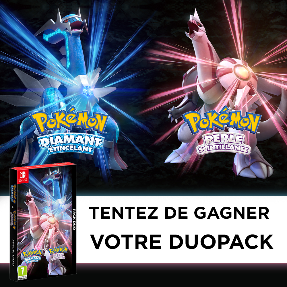 Pack Duo Pokémon Diamant Etincelant Et Perle Scintillante Micromania-Zing on X: "Pour la sortie de #Pokémon Diamant Étincelant & Perle Scintillante, nous vous proposons de gagner votre Pack Duo ! Pour participer, c'est simple : 💠 RT & Follow @Micromania_Fr