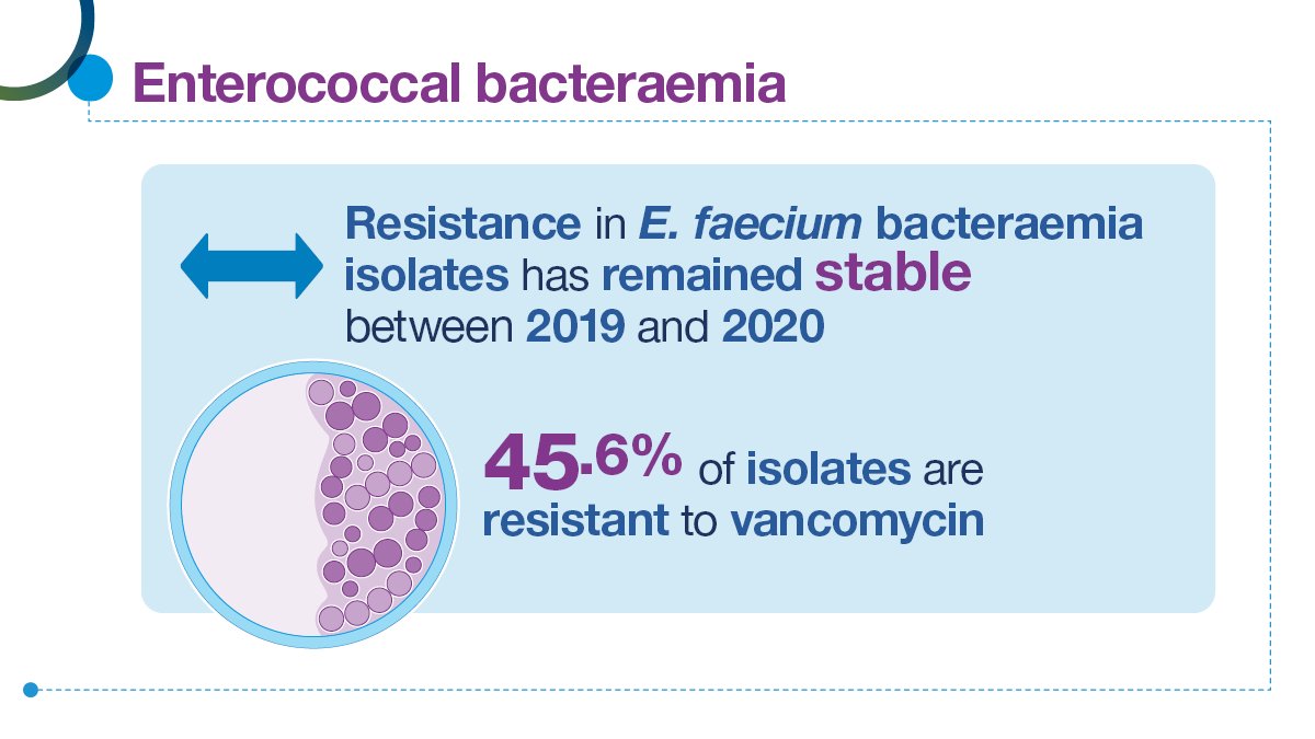 PSDScotland's tweet photo. Resistance in E. faecium has remained stable between 2019 and 2020. Find out more in #ARHAIScotland ’s SONAAR 2020 Report. #SONAAR #OneHealth #EAAD #WAAW #IPC https://t.co/KNWis5UerR https://t.co/BiliG6sC3z
