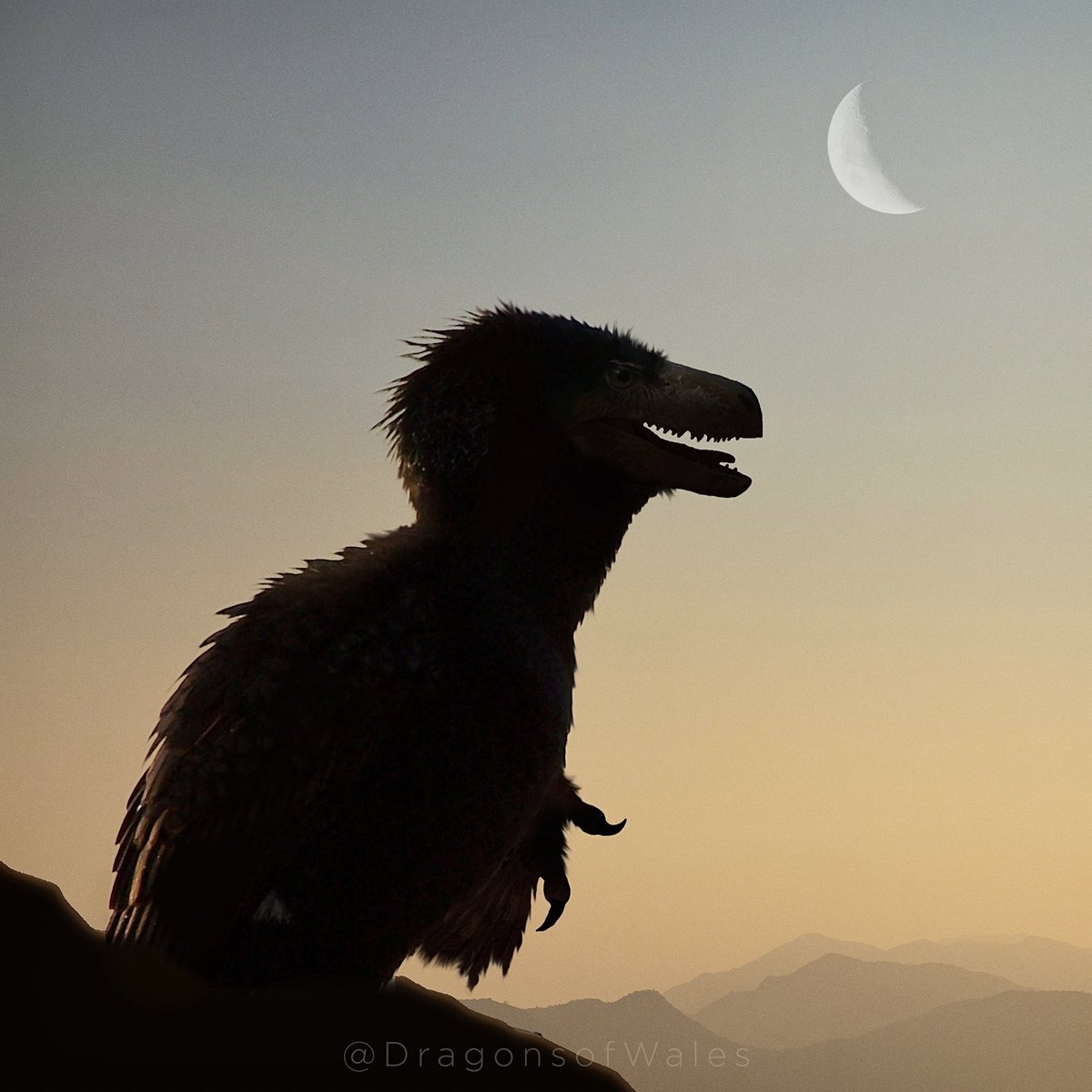 DragonsofWales's tweet photo. … and here are a few more of mine from the past 12 months: Wales’ newest dinosaur Pendraig milnerae, Deinonychus, T-rex (because it would be rude not to) and Nanuqsaurus🙂🦖 #AnimalArtistsUnite 2/3 https://t.co/BaXLC2m2bs