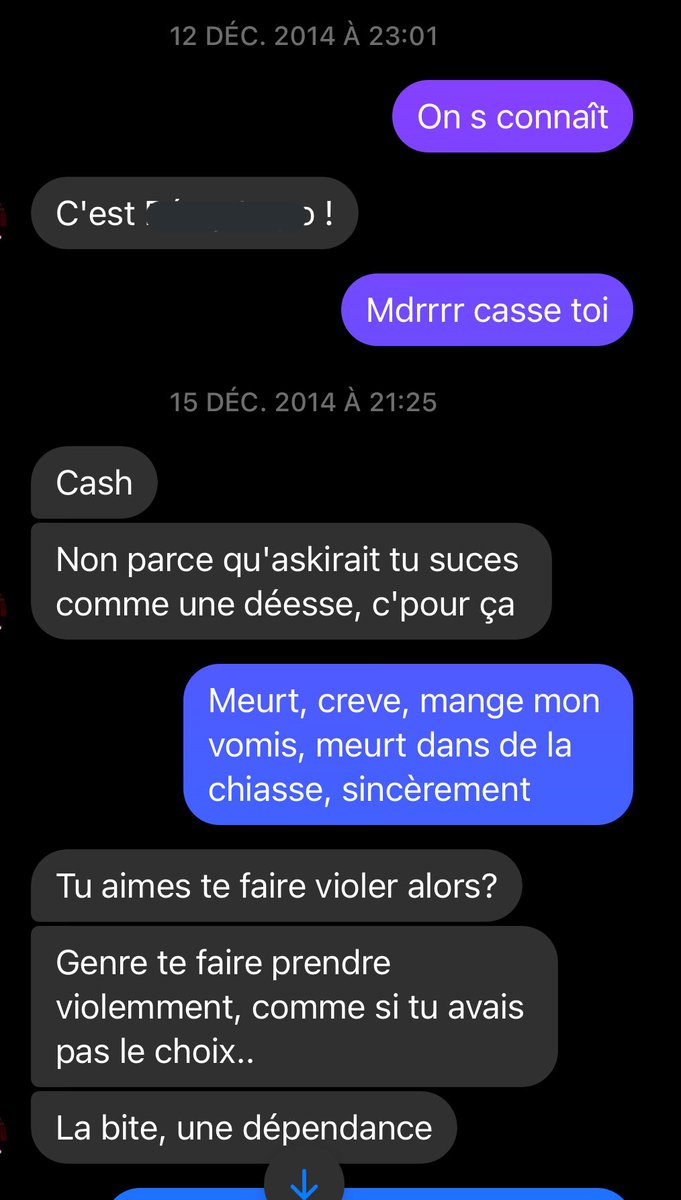 Avacazanova1's tweet photo. TW Viol/insulte 

bonne lecture. 14 ans. Ils étaient déjà toustes majeur 🤥 https://t.co/kIa9fWHxOg