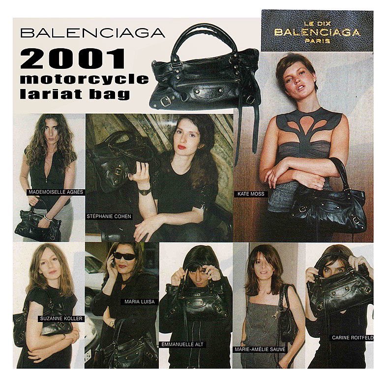 The Balenciaga Motorcycle Bag Is Officially Back