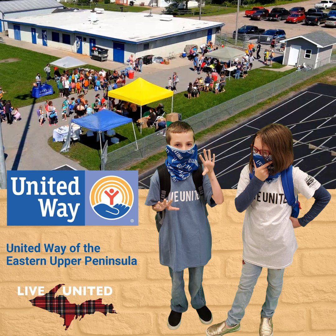 UnitedWayEUP's tweet photo. United Way has provided resources, volunteer opportunities and more during the COVID-19 pandemic.

Help your community today by giving to United Way of the EUP. Your donation may be eligible for a tax deduction of up to $300.

https://t.co/c5C6B3A2uX https://t.co/0zeTruivo0