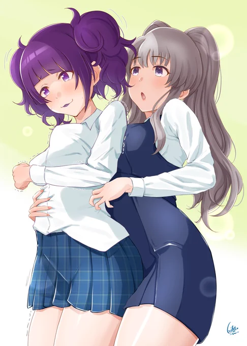 skeb絵のくすぐり摩美々×霧子です。
ご依頼ありがとうございました 