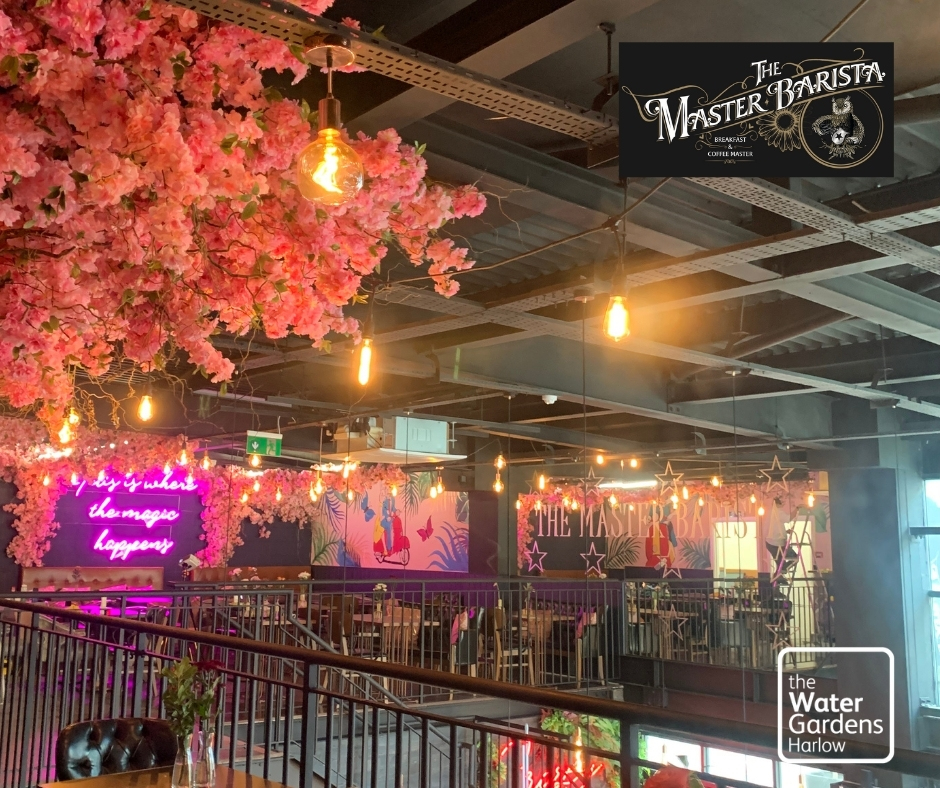 Welcome to The WG family, The Master Barista! 🥰

In this new and beautiful coffee bistro, you can enjoy their  delicious food and drinks sitting under the blossom tree! 
We're waiting for you!🌸

#harlowessex #harlow #harlowtown #thewatergardensharlow #selfieplace #tiktokroom