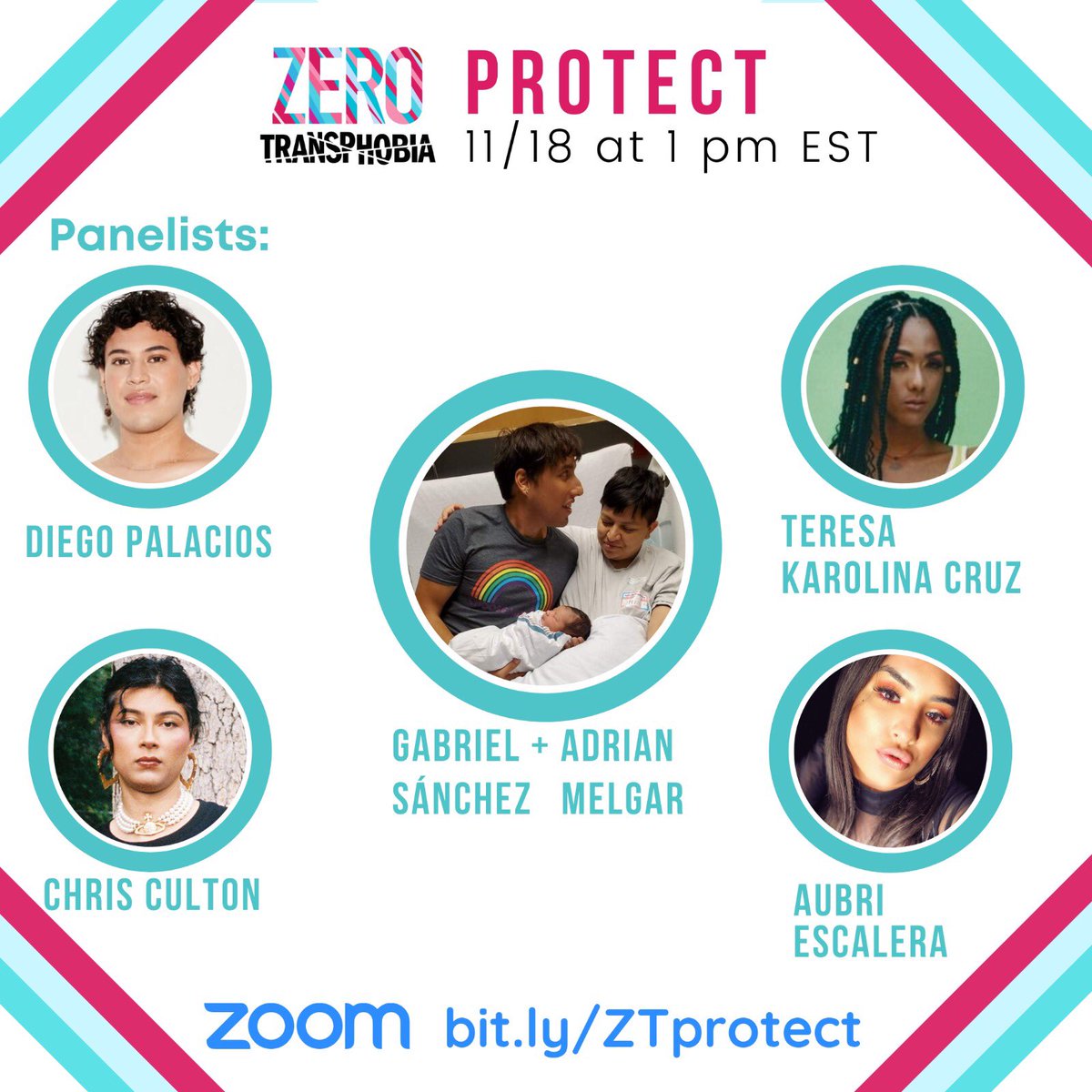 LatinoCommAIDS's tweet photo. Good morning! Remember to join us today at 1 pm for the Protect conversation with trans and queer families https://t.co/UGQigX4fp1 #ZeroTransphobia https://t.co/MdAu5W5Hdg