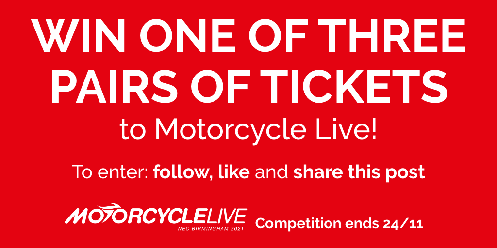 bikesure's tweet photo. We've got three pairs of tickets to give away for this year's Motorcycle Live 2021!

To enter, all you have to do is follow our channel, like this post and share it with your friends.

Good luck! 🏍️

#motorcyclelive #motorbike #bikesure #motorcycle @motorcyclelive https://t.co/OHArEr5EF7