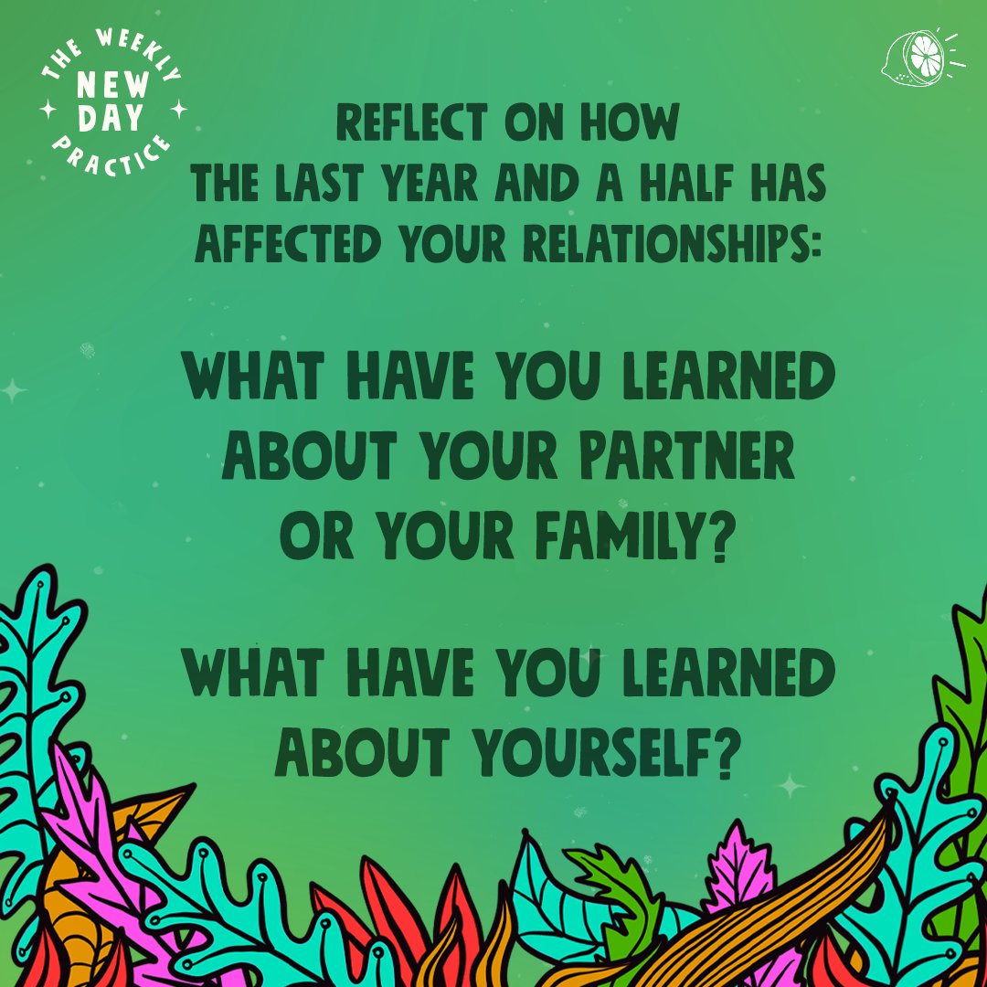 LemonadaMedia's tweet photo. Join us for our #WeeklyPractice with @clairebidwell from #NewDay. Let's reflect on the ways the last 18 months have impacted our relationships with others and with ourselves.
Catch the full episode with @jeremiahfraites here: https://t.co/75HENwnPWn https://t.co/lSJh6voO0X