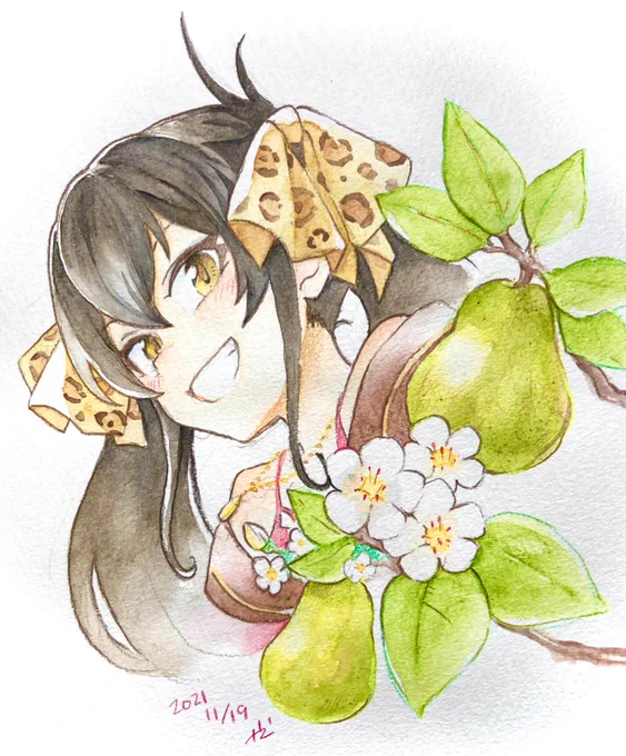 #的場梨沙生誕祭2021
誕生日おめでとう!!!🍐🐯 