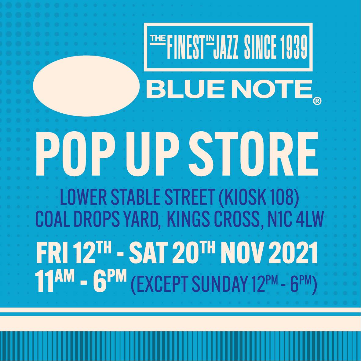 Our London Pop-Up Store at <a href="/CoalDropsYard/">Coal Drops Yard</a> is open thru this Saturday, come browse exclusive merch, vinyl, CDs, DVDs, books, wall art &amp; more!