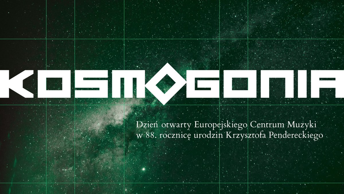 23 listopada w 88. rocznicę urodzin Krzysztofa Pendereckiego, w ramach Dnia Otwartego odbędzie się w Europejskim Centrum Muzyki szereg niezwykle ciekawych wydarzeń w niekonwencjonalny sposób przedstawiających uniwersum Kompozytora.
penderecki-center.pl
#penderecki #kosmogonia