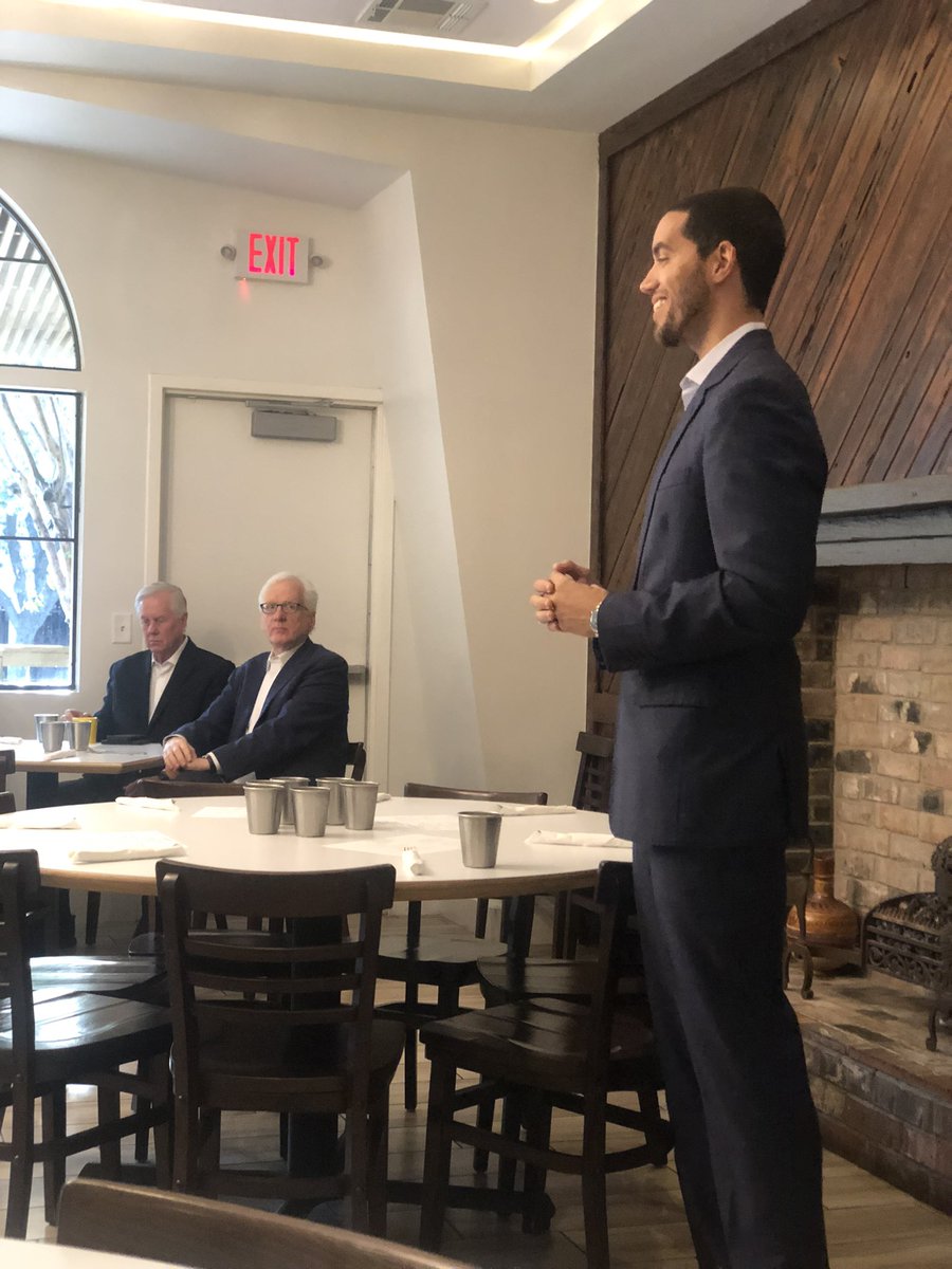 thursbrkfst's tweet photo. Great turnout this morning for breakfast. Thank you @CGHollins for coming out and telling your story. #Houston #community https://t.co/ArsO7O3YHr