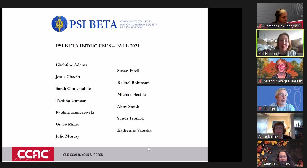 CCACNORTHWESTCP's tweet photo. Welcome to the newest members of Psi Beta, Community College National Honor Society in Psychology. #ccac #communitycollege #psibeta #ourgoalisyoursuccess https://t.co/kVRJCgDA9e