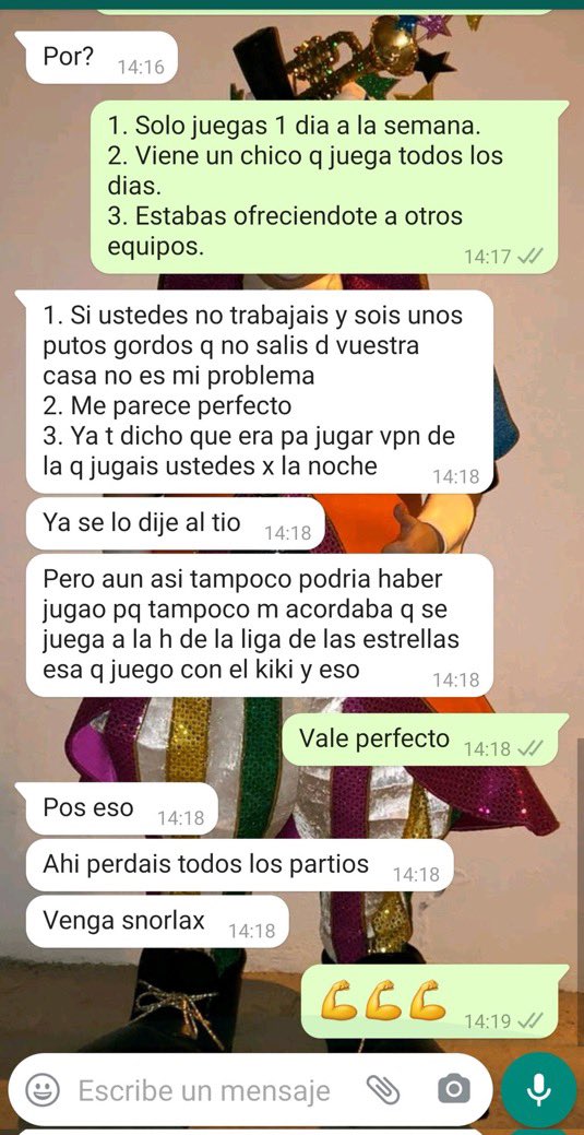 Dejamos otro jugador tóxico por aquí… 🔎 

☢️ <a href="/iTz_xJavii3/">JxvielitoMayers3</a> ☢️