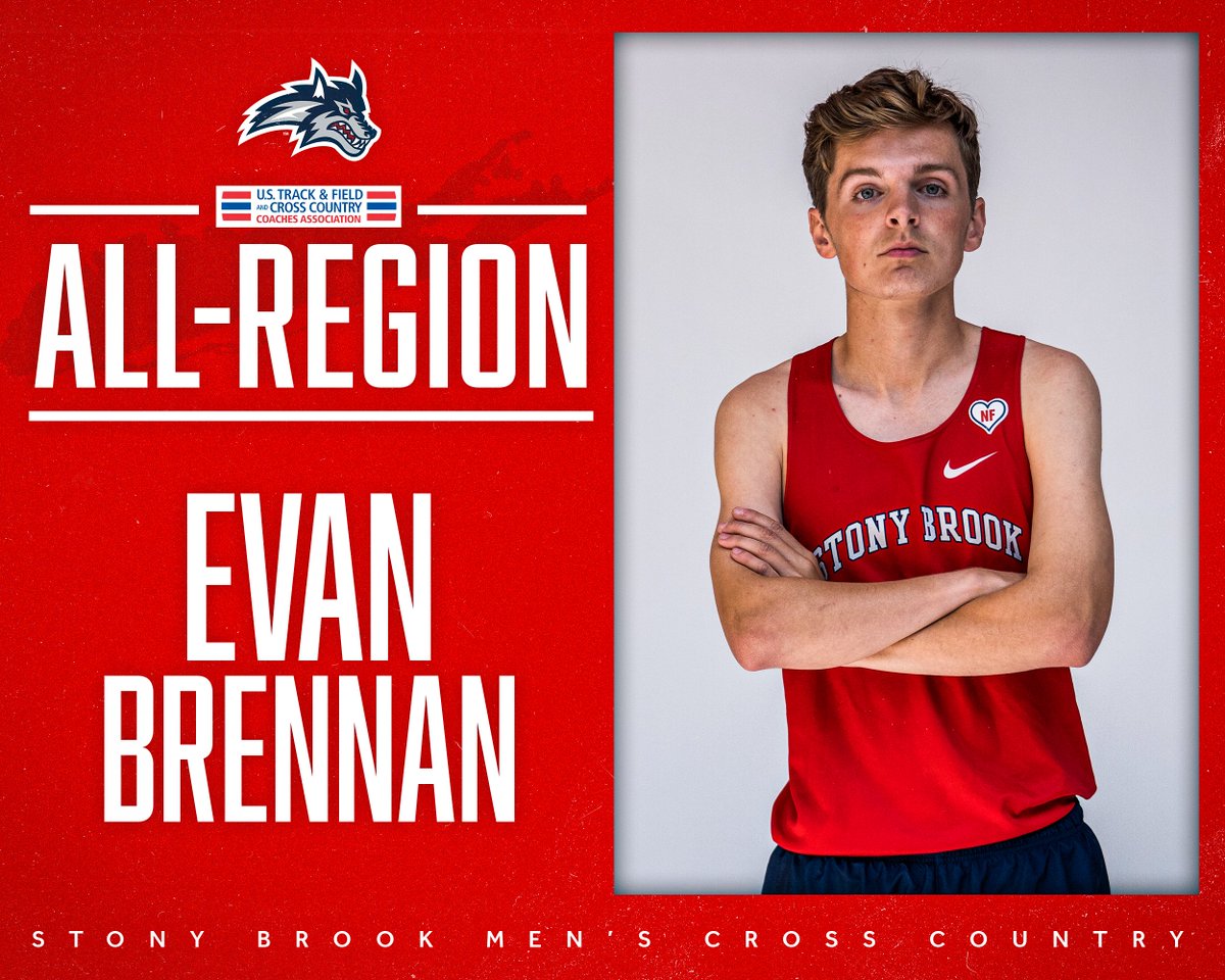 StonyBrookXCTF's tweet photo. Congrats to Fiona &amp; Evan on earning @USTFCCCA All-Region honors 🙌

Details: https://t.co/3vfQv8IBhV

🌊🐺 x #AEXC https://t.co/UEEECsTItS