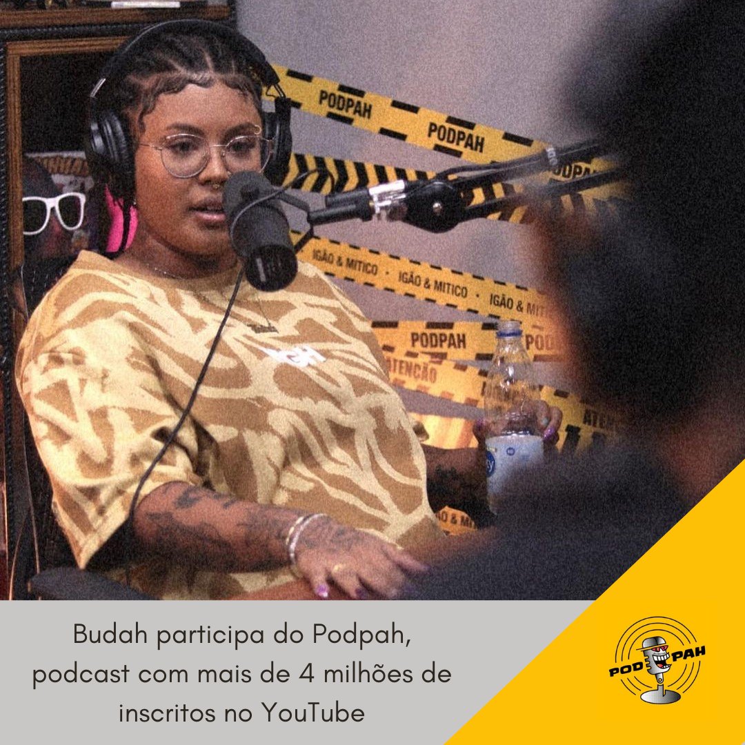 ommces's tweet photo. Cantora @afrobudah participa do @podpahpodcast, podcast com mais de 4 milhões de inscritos no YouTube
https://t.co/vLRDotukVW
Foto: Gabriel Carvalho
#budah #podpah #músicacapixaba #rap #podcast #youtube #neguim #hiphop #poesiaacústica #djonga #bekoodaspretas https://t.co/Vy7j2uUIGs
