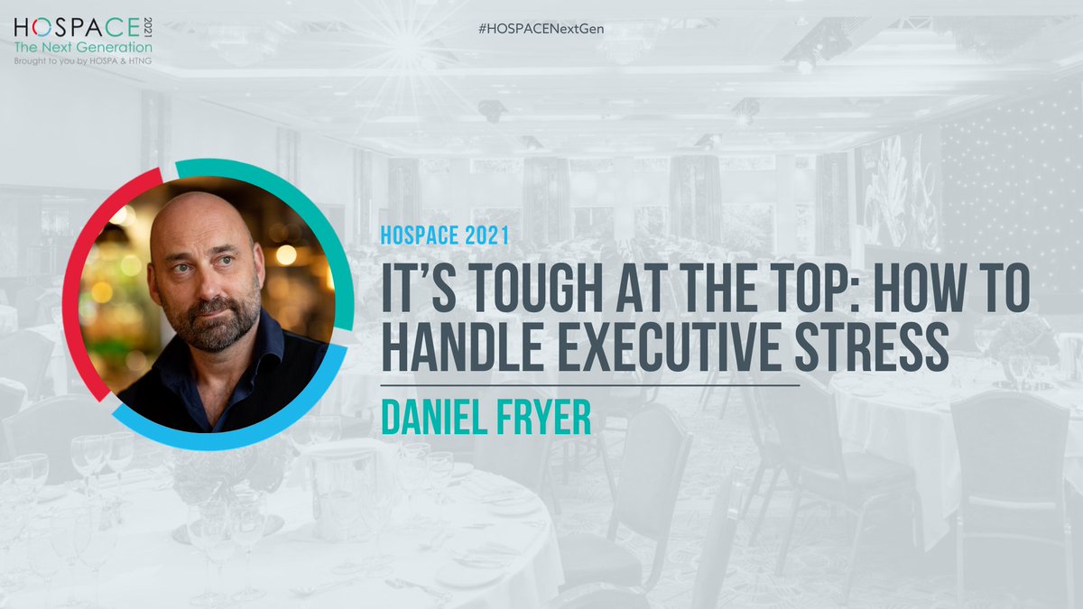 HOSPAtweets's tweet photo. Psychotherapist, Coach & Author, @Daniel_Fryer, is leading our next session 'It’s Tough at the Top: How to Handle Executive Stress'.
Keep sharing your thoughts on todays discussions using #HOSPACENextGen.
#Hospitality #Stress #WorkplaceStress #Hoteliers #HospitalitySupport https://t.co/jWaOgb6Zb6