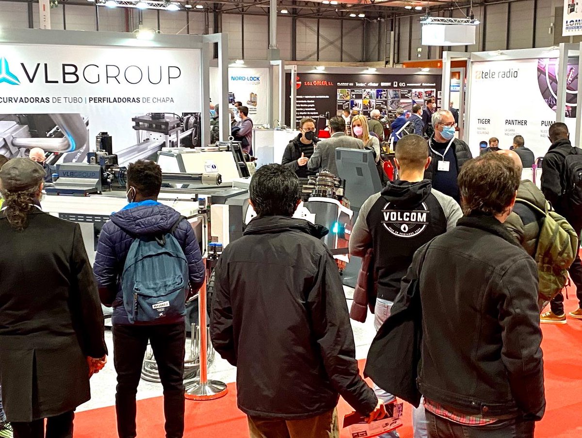 VLBGroup's tweet photo. Second day at @MetalMadridEs @VLBGroup https://t.co/FB3tB9R8kT