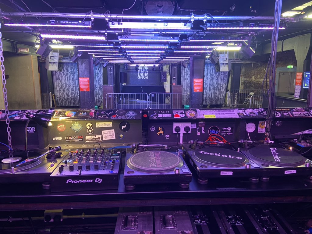 deck_doctor's tweet image. Full service on 5 turntables at Cafe 1001, Brick Lane  #Technics1210 #Technics1200 #technicssl1210 #technicssl1200  #deck_doctor #deckdoctor #vinyl
#technicssl1210mk2 #technicssl1200mk2 #SL1210 #SL1200 #dj #decks #london #eventspacelondon #cafe1001 #bricklane #werkhaus #cafe1001