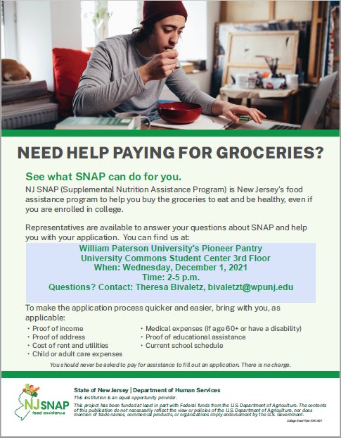 WPUNJ Student Services tweet media