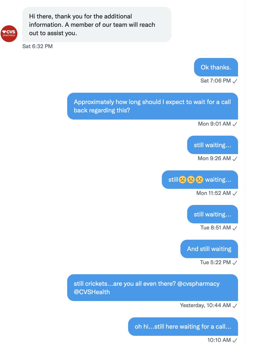 BrianBegos's tweet photo. terrific customer service,,,so quick to help out...ha ha ha @cvspharmacy @CVSHealth @CVSinAction ...looking for a new pharmacy...who wants in? https://t.co/d42nRmHCyo