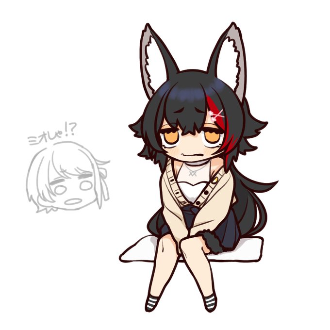 おけつの下にタオルを敷いてるらしい
#みおーん絵
#ミオスバホラーナイト 